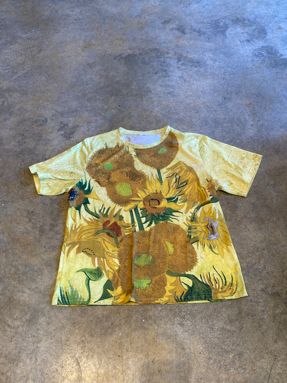 Beyond Van Gogh Sunflower AOP XLarge Shirt