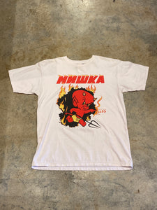 Mishka Medium White Hot Stuff Shirt