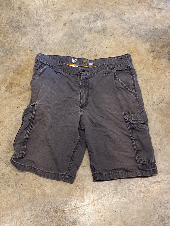 Carhartt Gridstop Grey Shorts 36