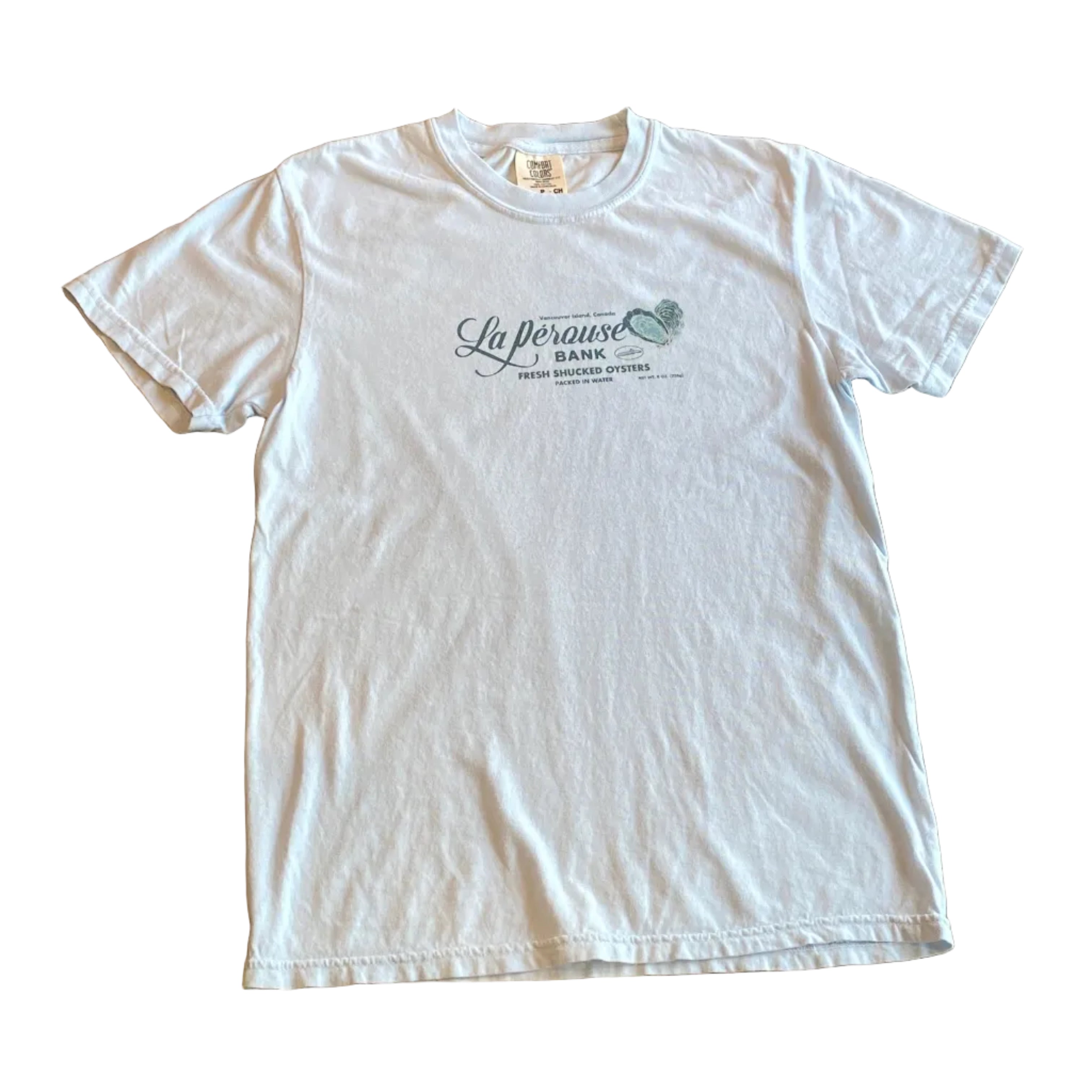Comfort Colours Oyster La Perouse Bank Light Blue Shirt