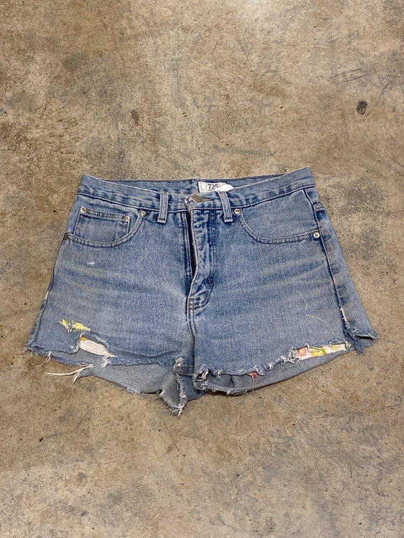 725 Denim Cut Off Shorts Made In Canada Size 30 Rework