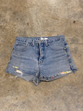 725 Denim Cut Off Shorts Made In Canada Size 30 Rework