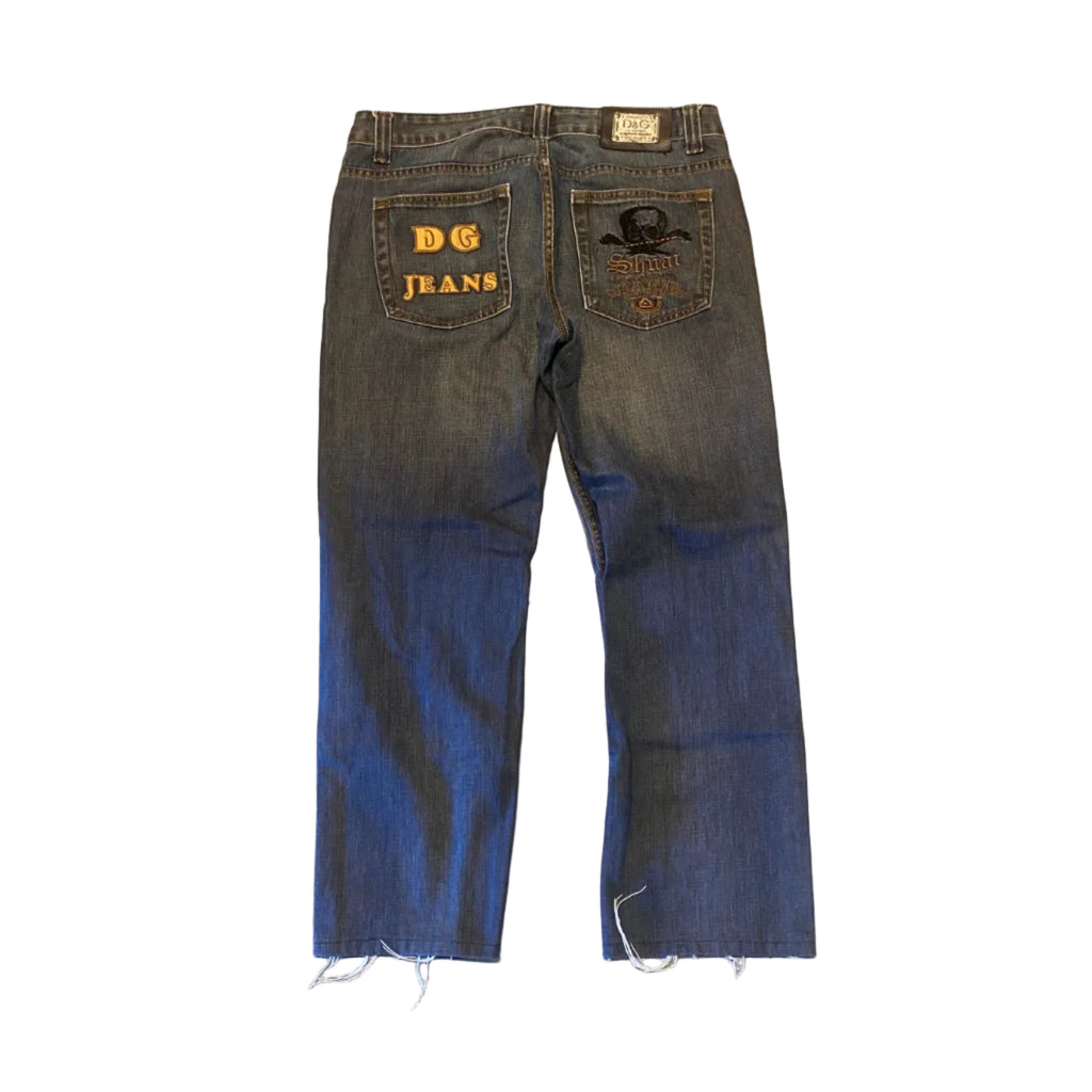 Dolce & Gabbana Bootleg Denim 34 29 Y2K