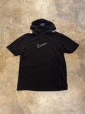 Nike Black Hooded Medium SS Shirt