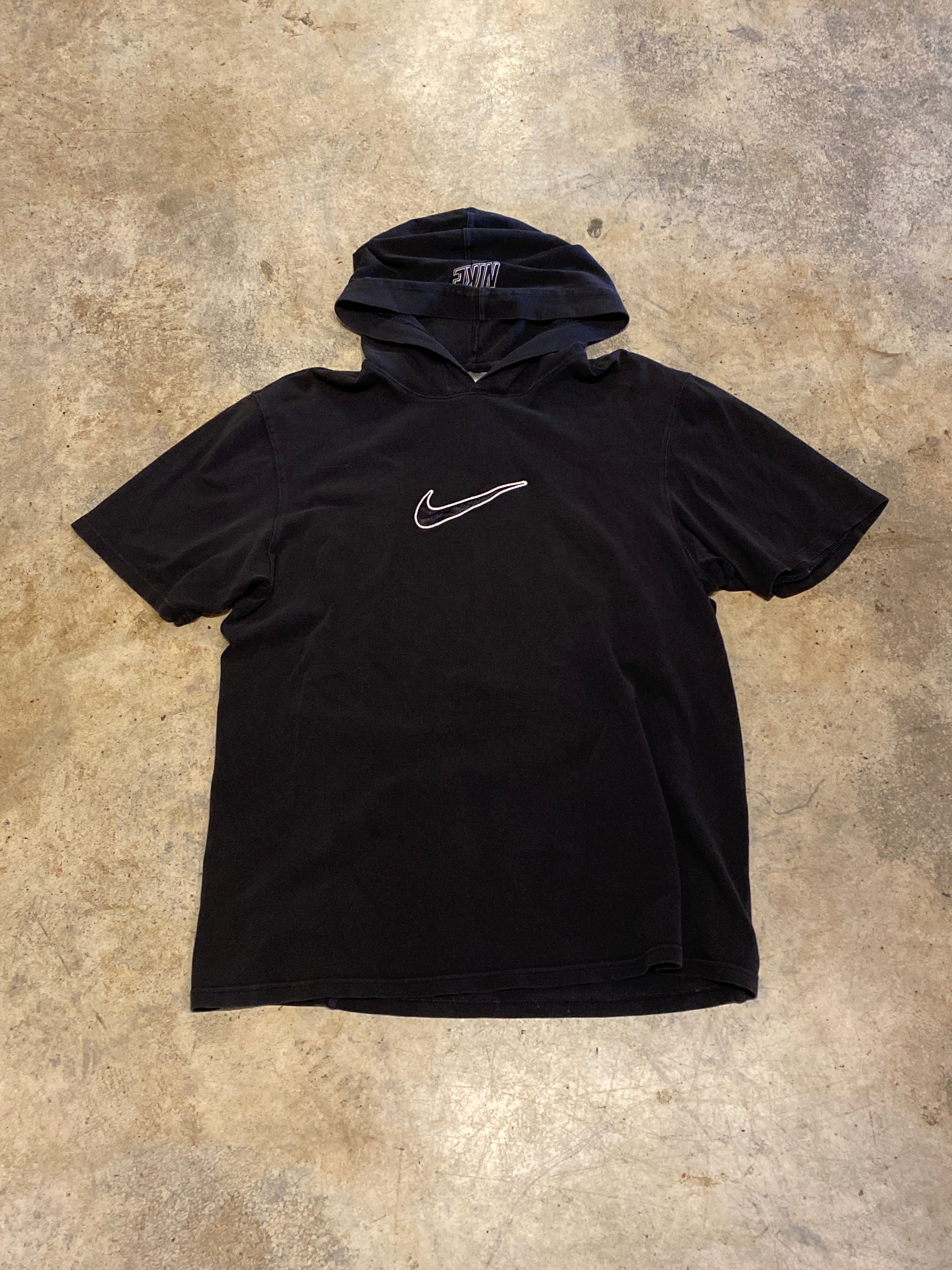 Nike Black Hooded Medium SS Shirt