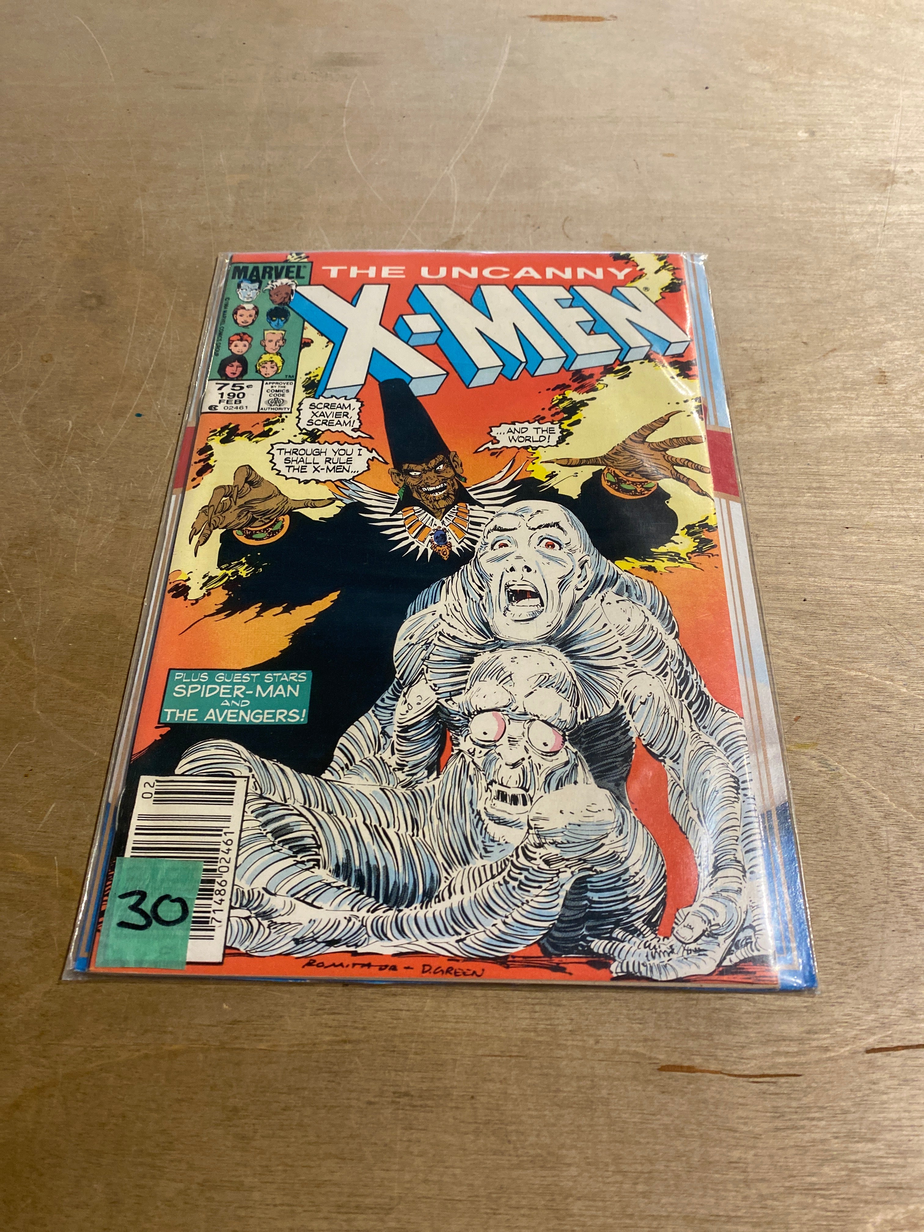 Marvel the Uncanny X-Men #190 Feb 1984 Comic