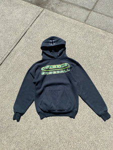 Jerzees Oregon Baseball Black Hoodie Small