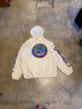 Palancar Cozumel Mexico White Zip Beach Hoodie