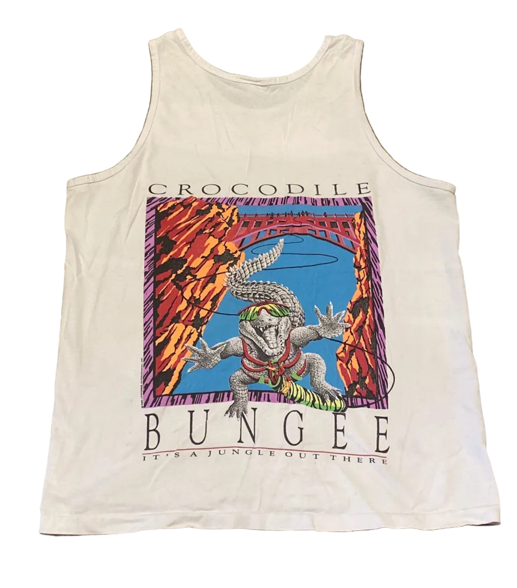 Lifeforms Cabo San Lucas White Tank Top 1992 Vintage
