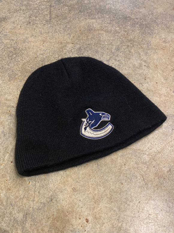 Canucks Black Patch Toque