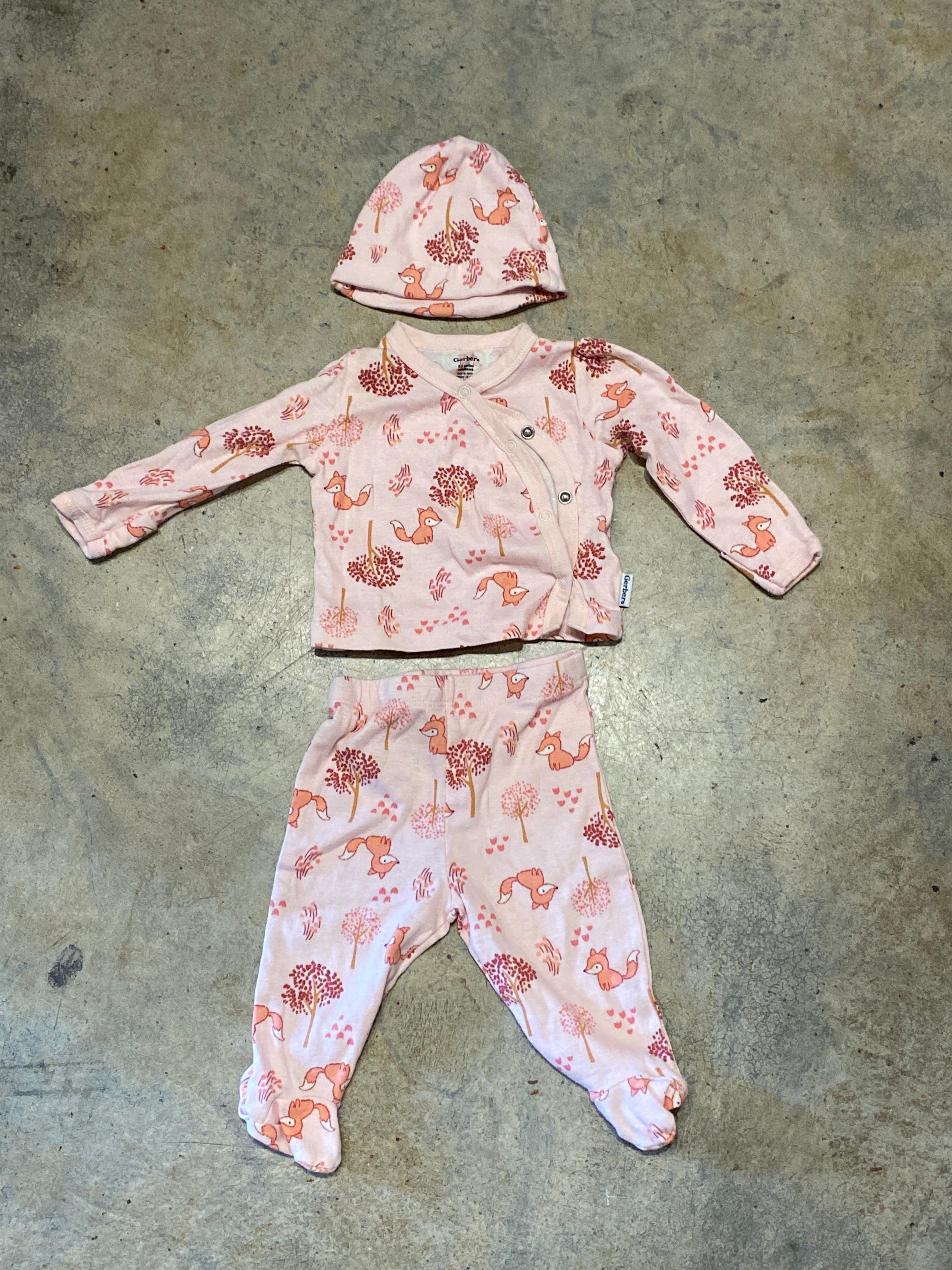 Gerber Baby Set/3 0-3 Months