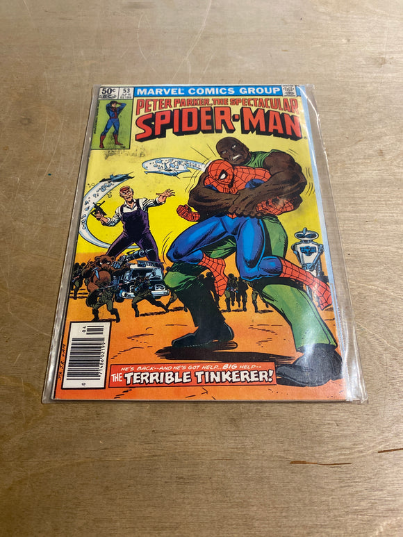Marvel Peter Parker The Spectacular Spider-Man April 1981 #53 Comic