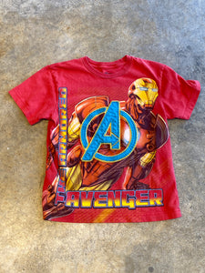 Marvel Avengers Red Shirt Medium