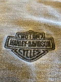 Non-Fiction Harley Davidson Motors Black Faded Crewneck Made in Canada Size 4