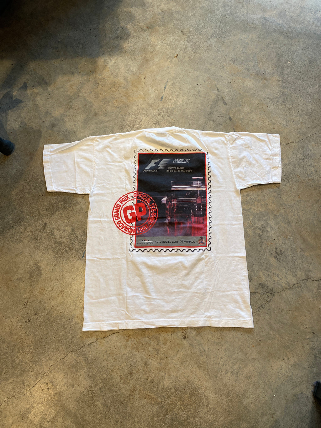 Monaco Grand Prix 2001 Y2K Large Shirt