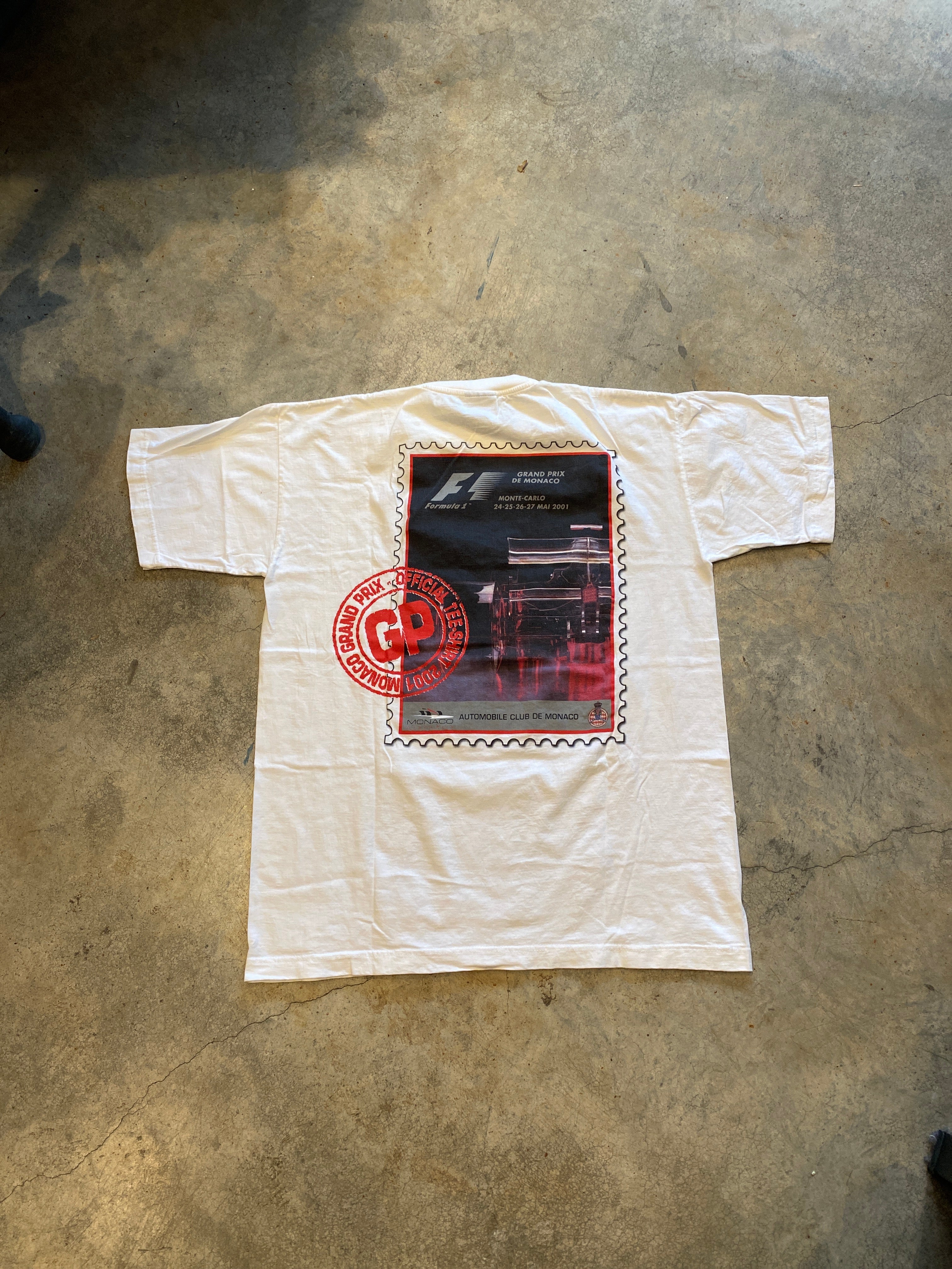 Monaco Grand Prix 2001 Y2K Large Shirt