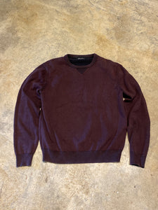 Kenneth Cole New York Burgundy Knit Sweater