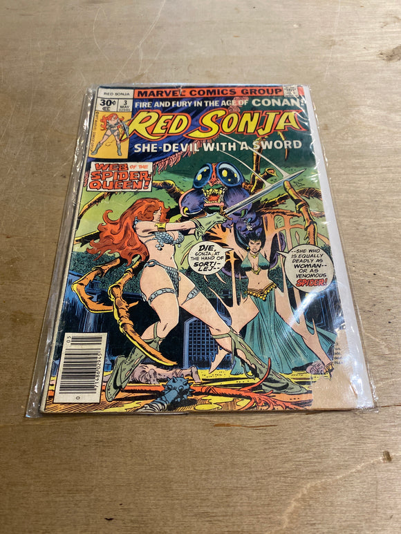 Marvel Red Sonja #3 May 1977 Comic Book