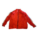 Nike Red Foldable Y2K Red Zip Jacket Large