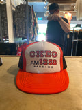 Vintage CKEG AM1350 Vintage Trucker Hat