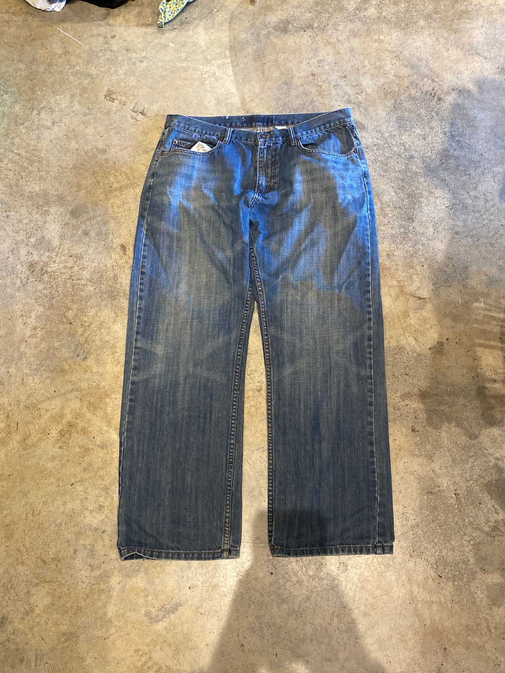 Unbranded Vizstim Tribal Design Denim 36 30 Pants