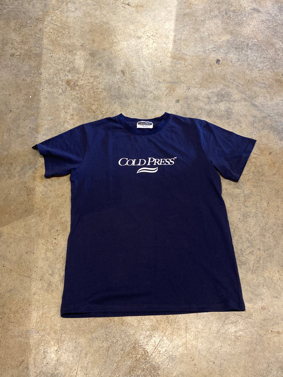 Cold Press Colgate Navy Blue SS Shirt Medium