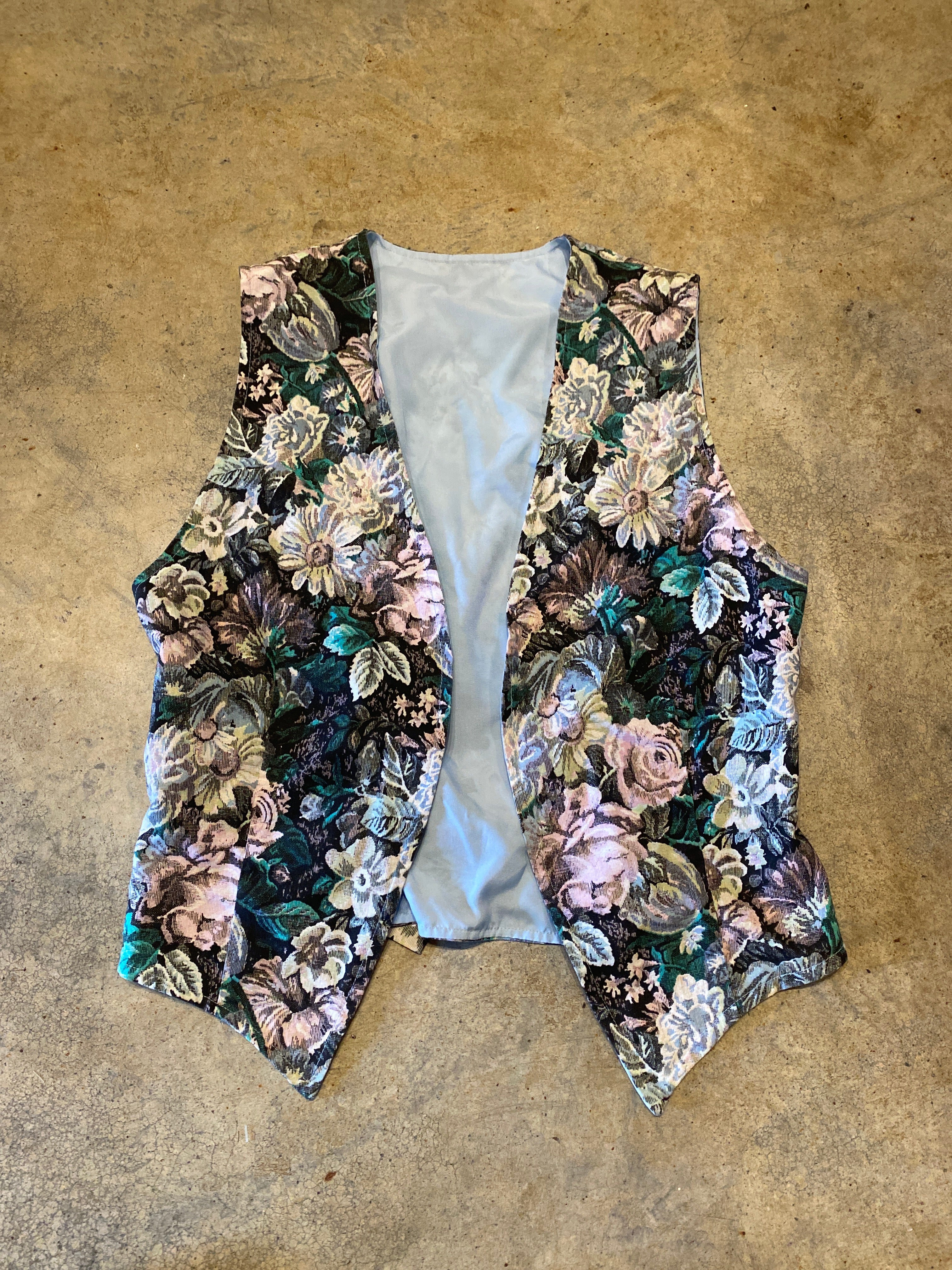 Unbranded Handmade Floral Vest