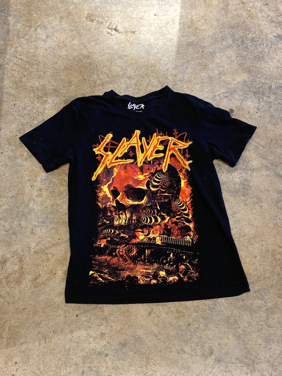 Slayer Black Final World Tour Shirt 2021 Small