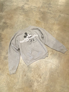 Disneyland Walt Disney World Grey Crewneck Sweater Medium