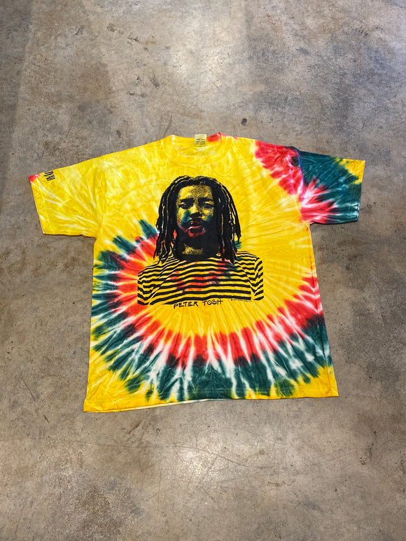 Miro Peter Tosh 1993 Vintage Tie Dye XL Shirt