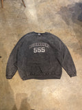 Gildan Famous Sweat Purdue Boilermakers 555 Acid Wash NCAA Made in Canada XLarge Vintage Crewneck