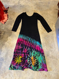 Amazing Tan Tie Dye LS Dress
