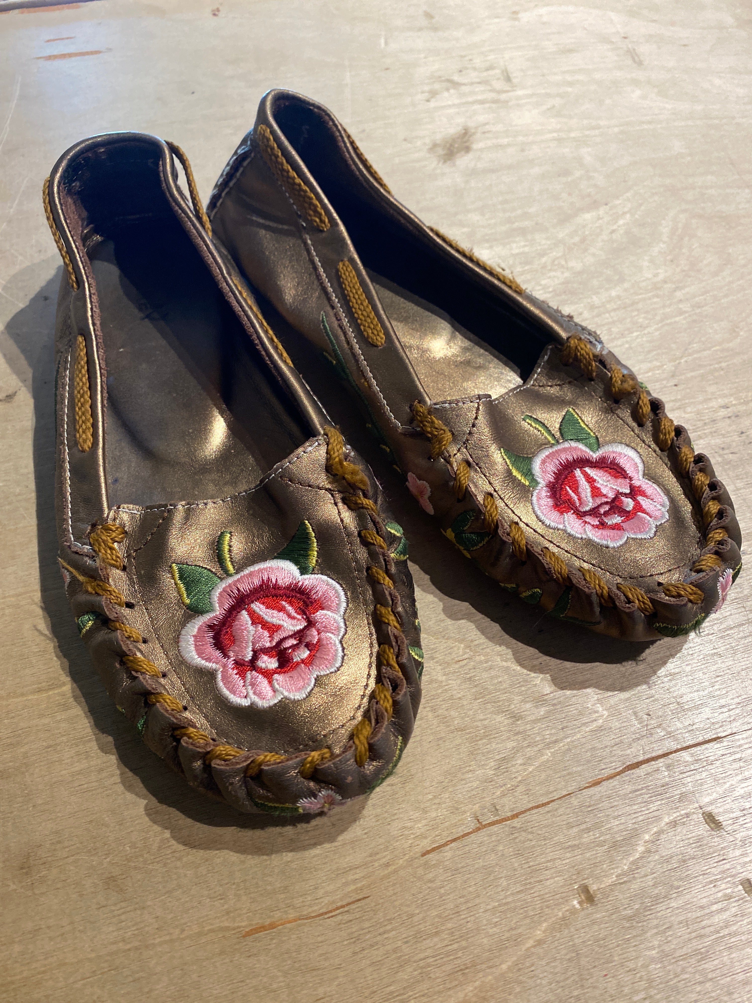 Naughty Monkey Shoes Embroidered Shoes