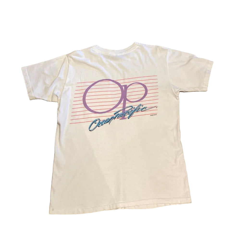 Ocean Pacific OP Pocket Shirt Vintage Single Stitch