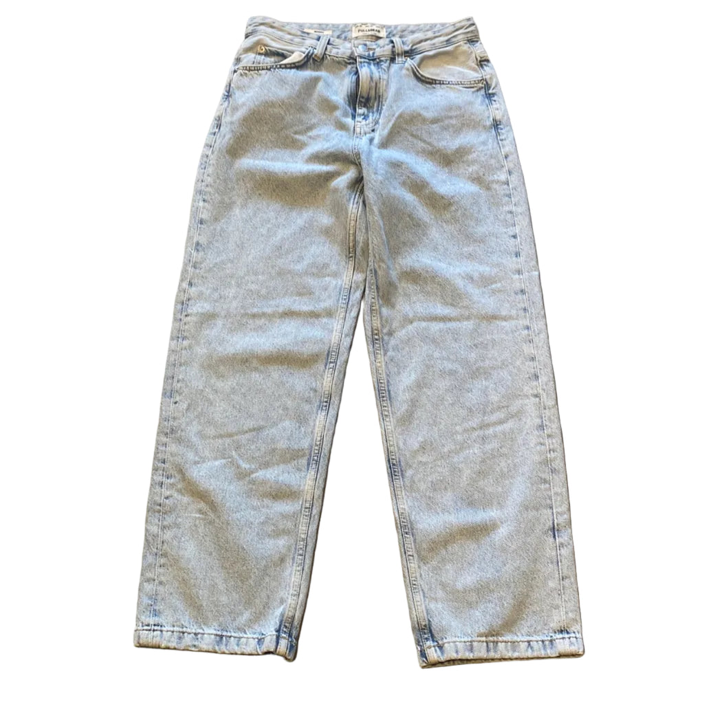 Pull & Bear Baggy Denim Pants Made in Turkey Size 30