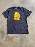 Nike The Game Never Ends Grey Small Shirt