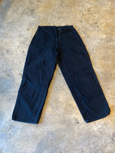 Dakota Black 32 30 Double Knee Cargo Pants