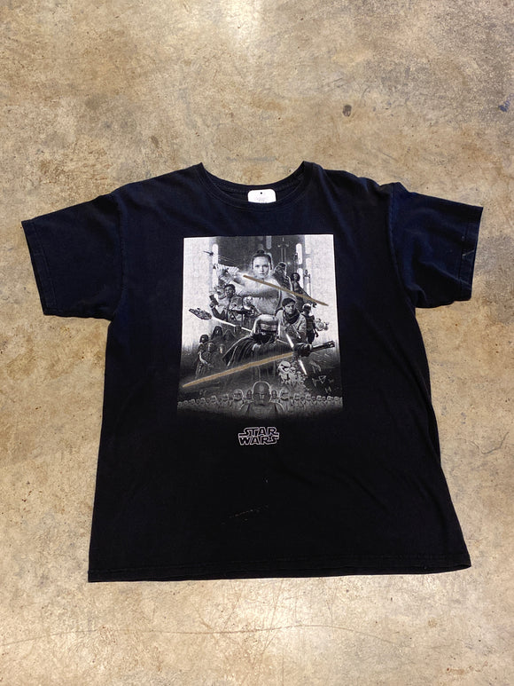 Star Wars Episode 1-3 Black Large Shirt