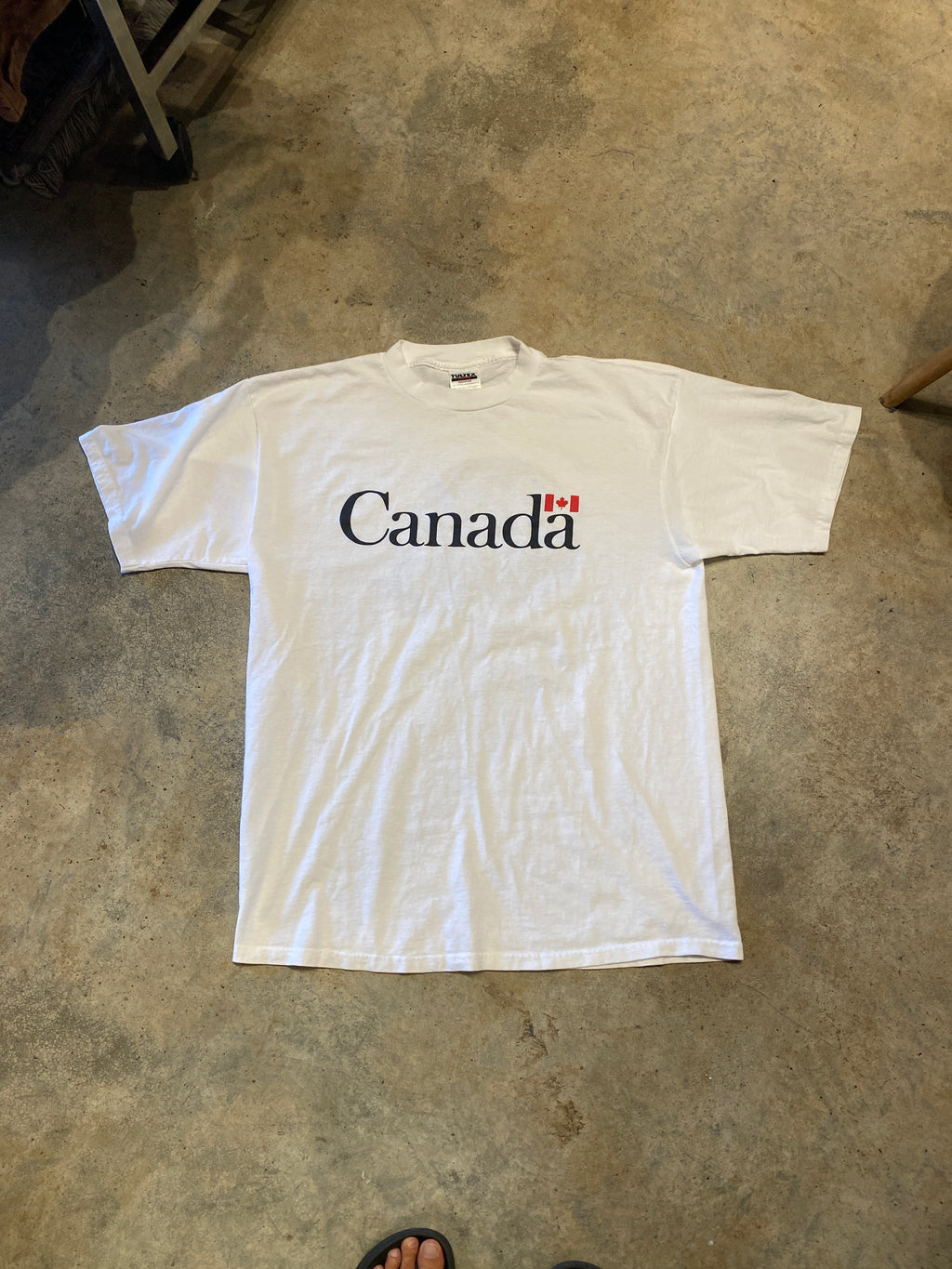 Tultex Canada Football Vintage XLarge Made in USA Shirt