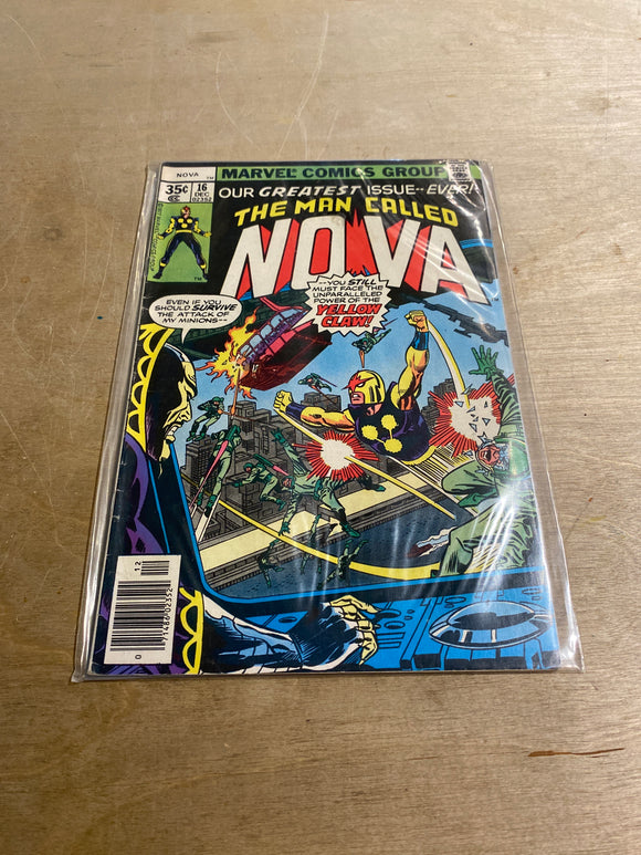 Marvel The Man Called Nova Dec 1977 #16 Comic
