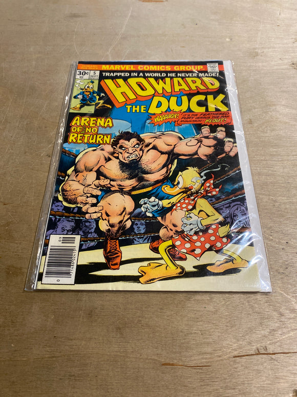 Marvel Howard the Duck #5 Sept Comic Book
