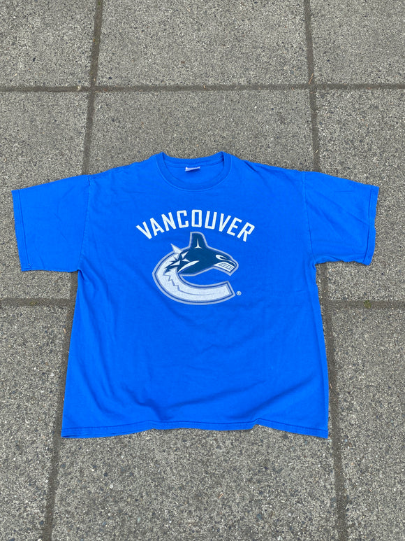 Waves Vancouver Canucks Blue XLarge SS Shirt