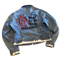 Lee Re-Worked Denim Jacket I want to be your Milk Man