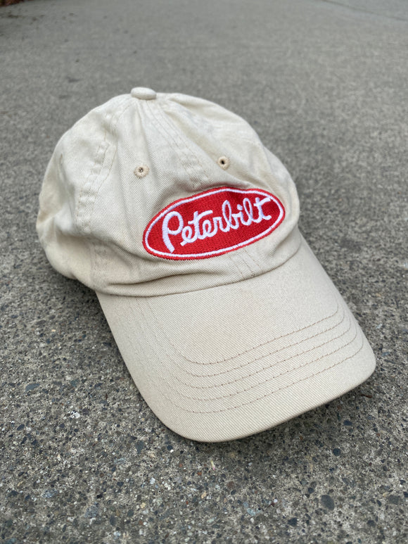 Peterbilt Beige Hat