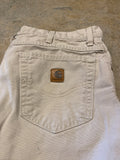 Carhartt No Tag Straight Leg Beige Light Tan Pant Estimated 38 32