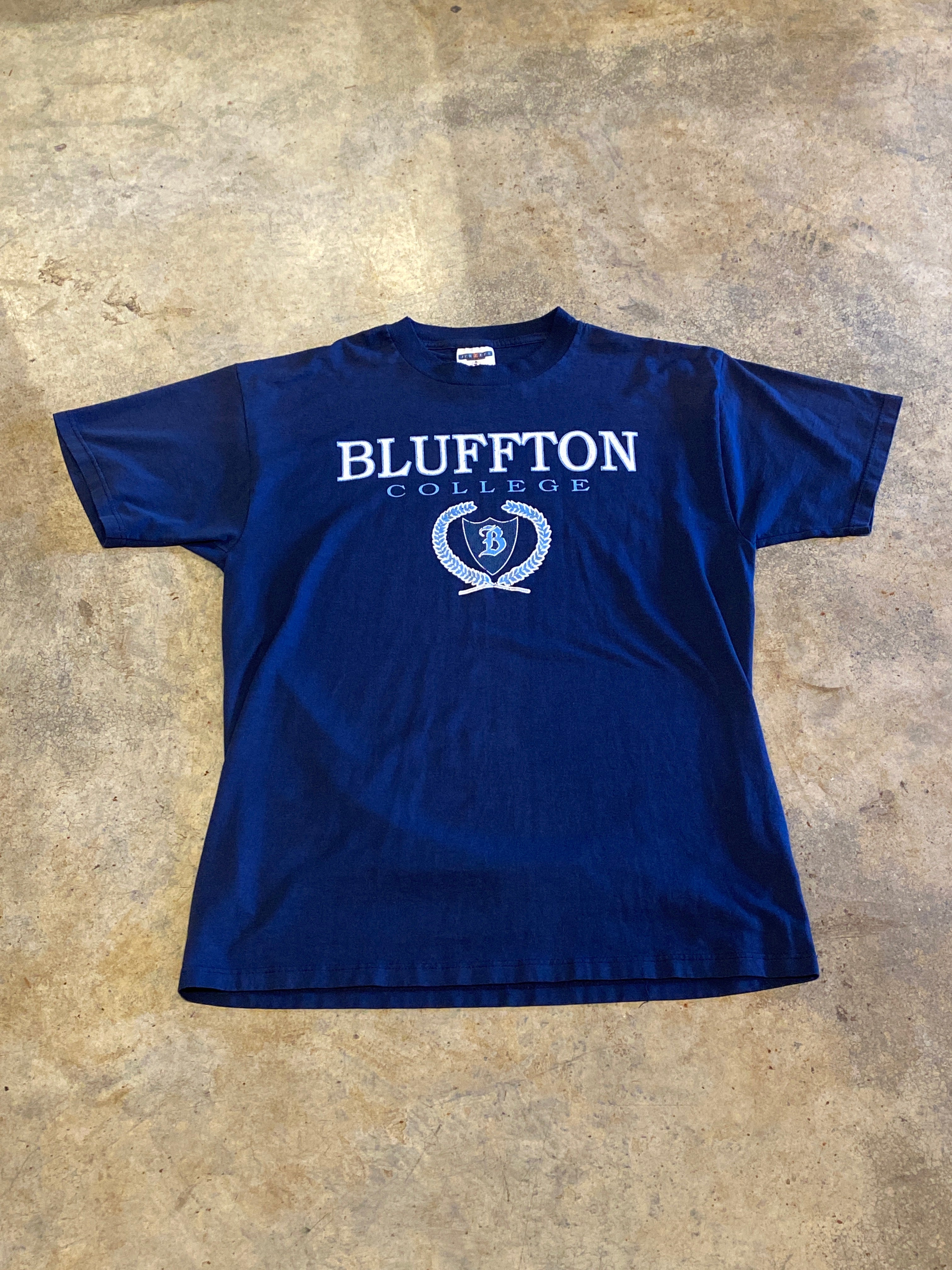 Jerzees Bluffton Blue College Large Shirt