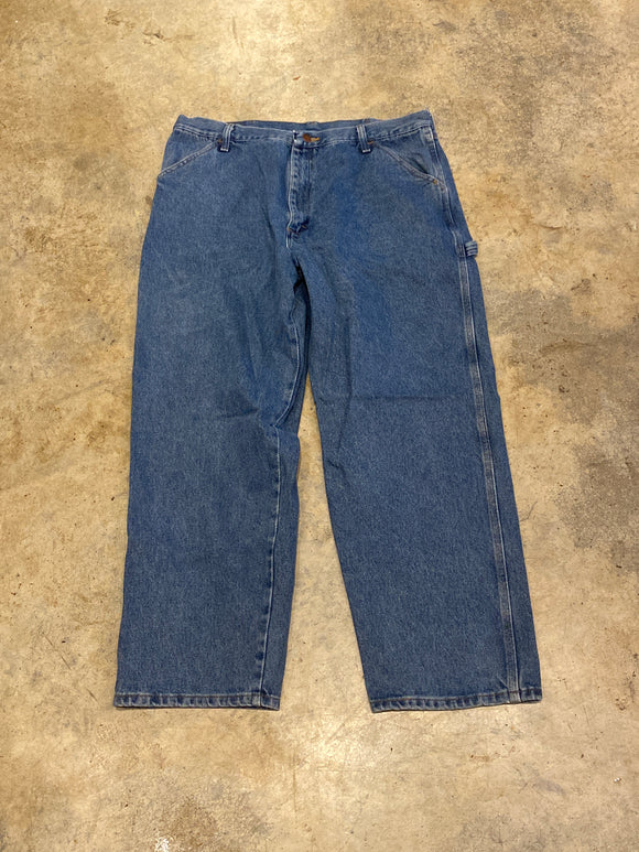 Rustler Denim 38 30 Baggy Carpenter Jeans