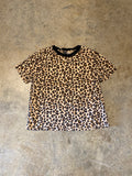 Divided Small Leopard Print SS Shirt