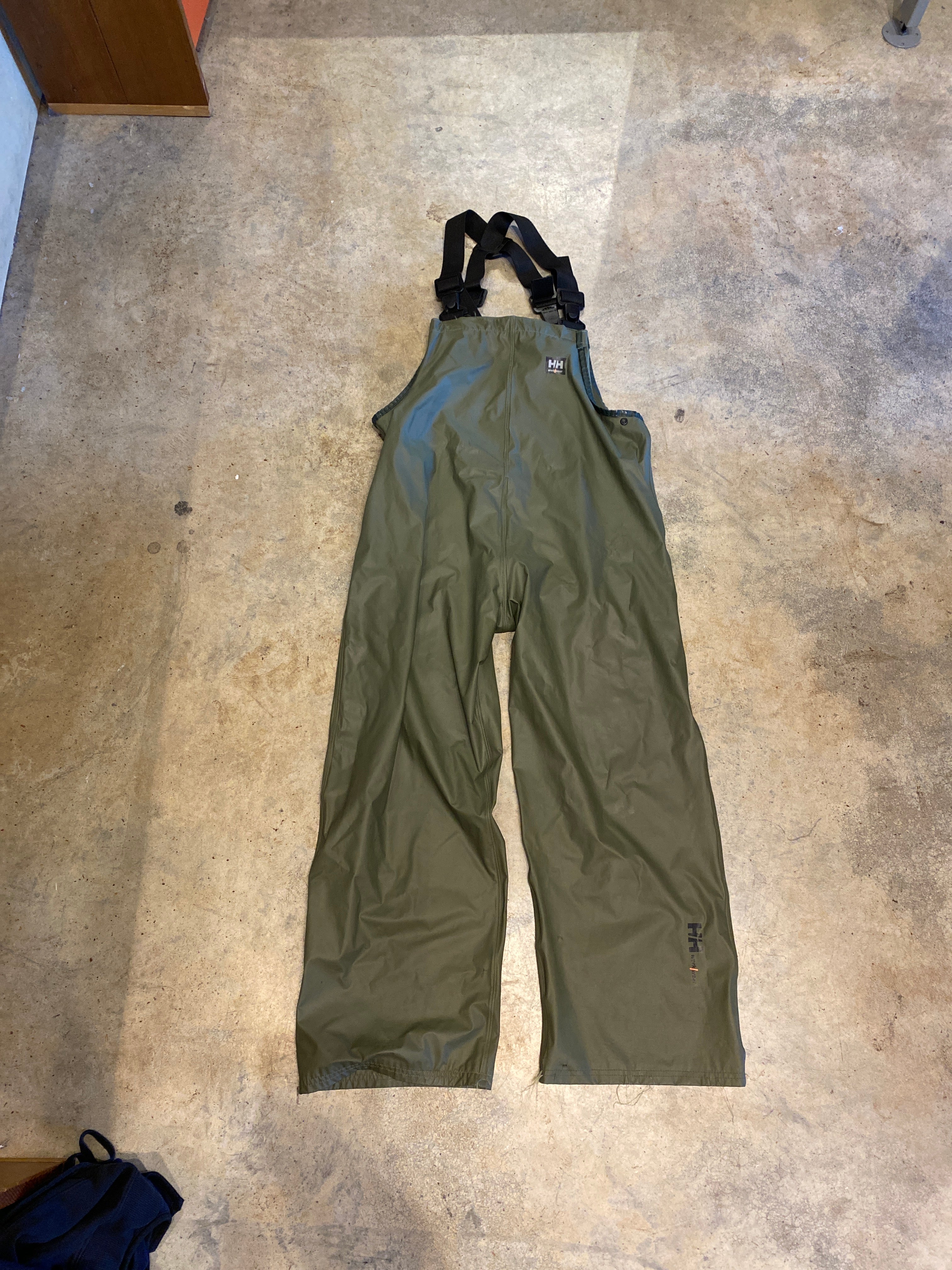 Helly Hanson Army Green Workwear Overalls