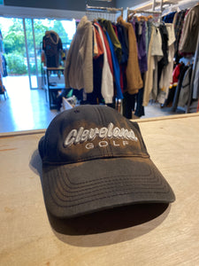 Cleveland Golf Black Faded Hat